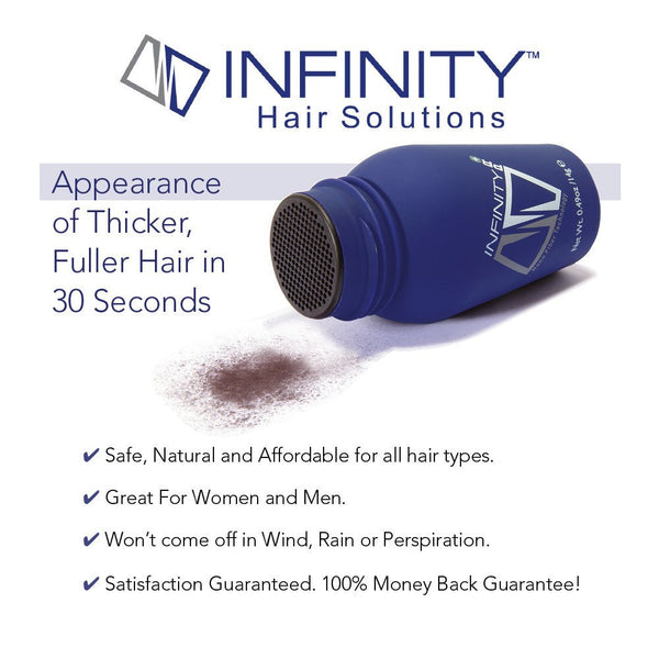 Home,Brands,Hair Loss - Infinity Hair Fibers Hair Loss Concealer + FREE Pump &  Spray